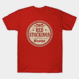 Boston Red Stockings Worn T-Shirt